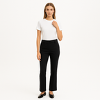 Pantalon Le Crop Mini Boot - Noir