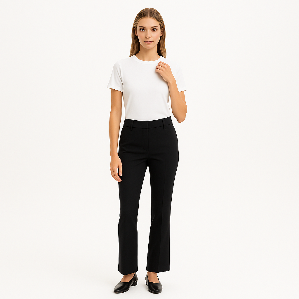 Pantalon Le Crop Mini Boot - Noir