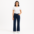 Pantalon Le Mini Boot Denim - Dark Rinse