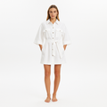 Robe Oversized Utility - Blanc