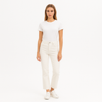 Pantalon Le Super High Crop Mini Boot Cascade Hem - Au Natural Destruct