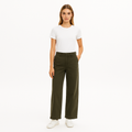 Pantalon Wide Leg Tomboy - Washed Tan