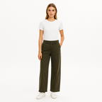 Pantalon Wide Leg Tomboy - Washed Tan
