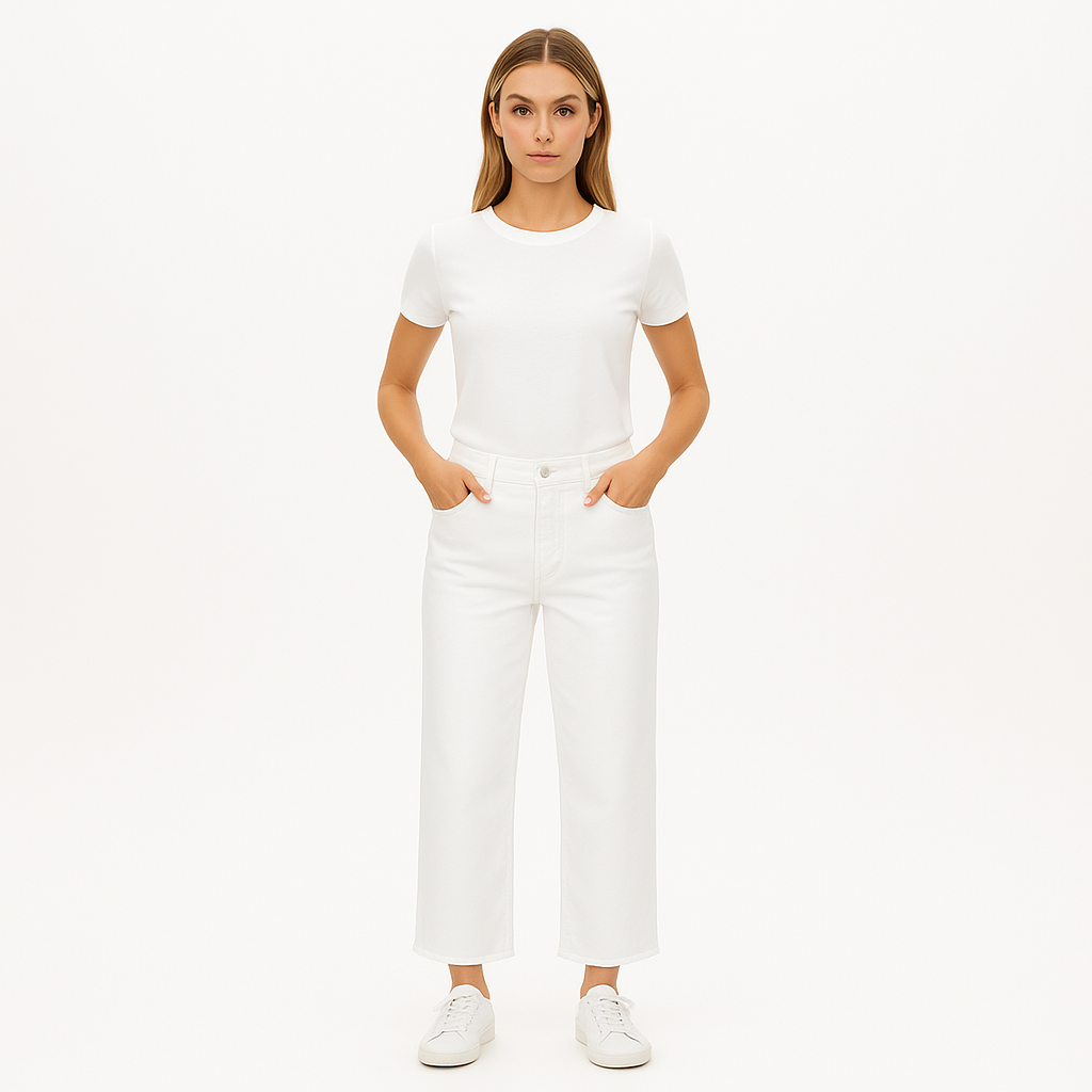 Pantalon High Rise Easy Capri - Au Natural Clean