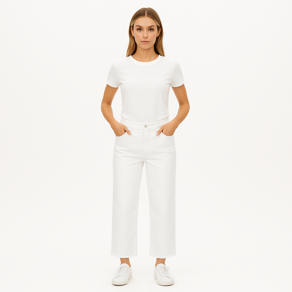 Pantalon High Rise Easy Capri - Au Natural Clean