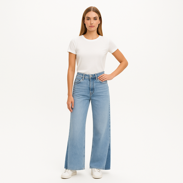 Pantalon Le Baggy Palazzo Outseam Insert - Fairytale