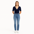 Pull Layered Wrap - Navy