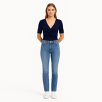 Pull Layered Wrap - Navy