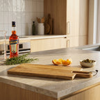 Roma - Planche À Découper En Bois D'Acacia Avec Recette De Cocktail Gravée - Bois