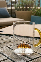 Monterey - Lot De 2 Mugs Croissants - Verre Borosilicate - 420ml