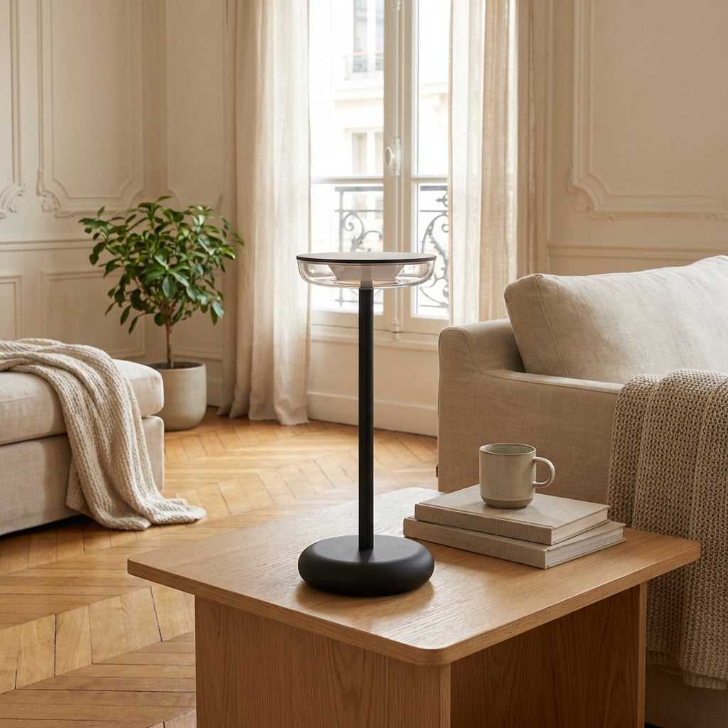 Milano - Lampe Hygge Rechargeable - Noire