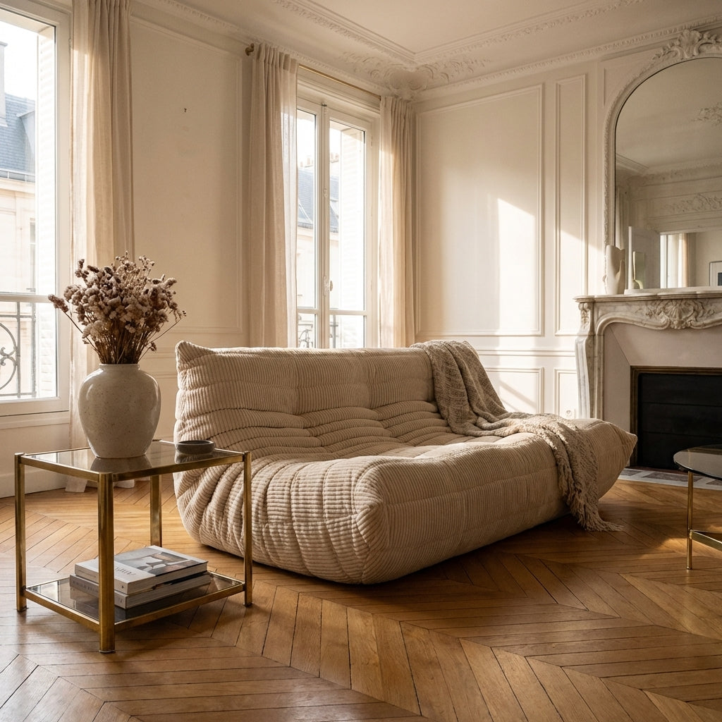 Canapé 2 Places Togo De Michel Ducaroy Pour  Ligne Roset