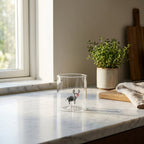 Monterey - Lot De 2 Gobelets Anes - Verre Borosilicate - 250ml