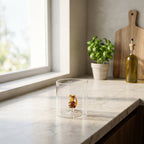 Monterey - Lot De 2 Gobelets Singes - Verre Borosilicate - 250ml