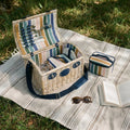 Austin - Panier Pique-nique Pour 2 Personnes - Blanche - Bois