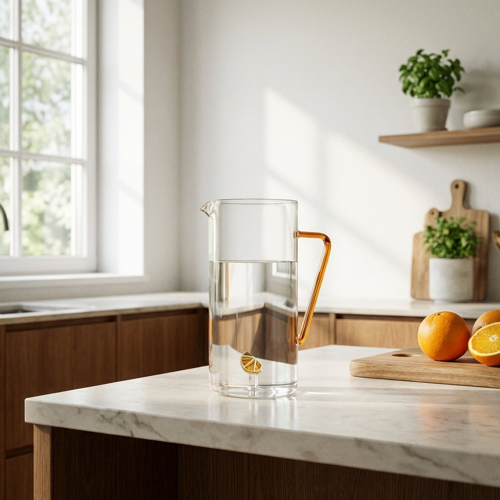 Monterey - Pichet Orange - Verre Borosilicate - 1,2L