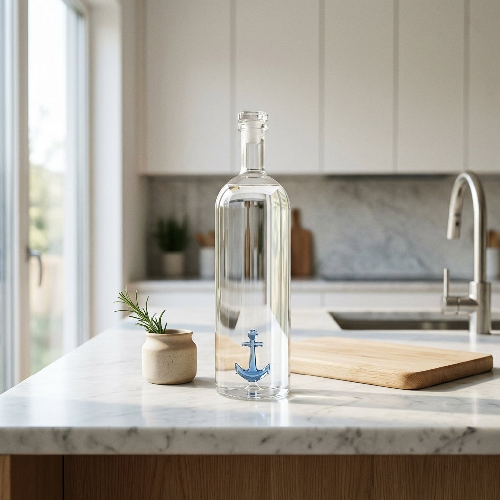 Monterey - Bouteille Avec Bouchon Ancre - Verre Borosilicate - 1,2L