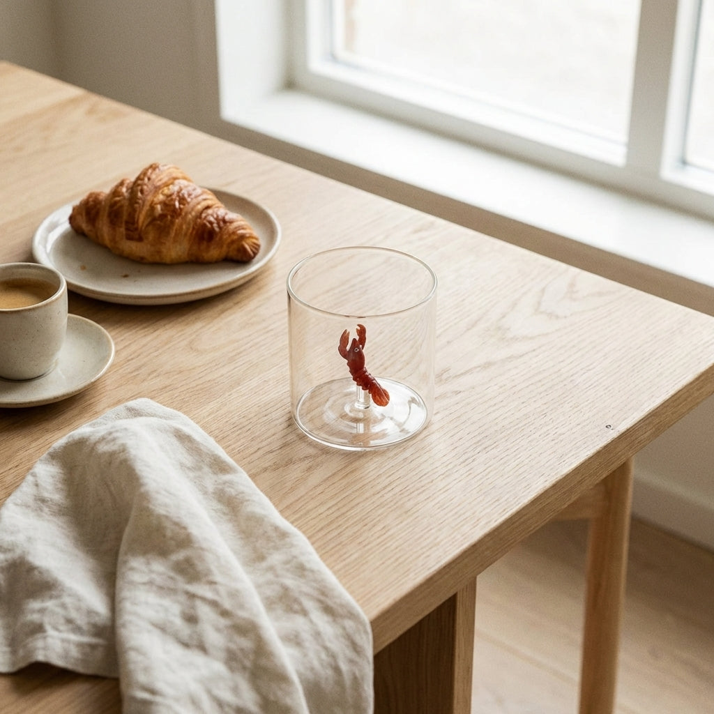 Monterey - Lot De 2 Gobelets Homards - Verre Borosilicate - 250ml