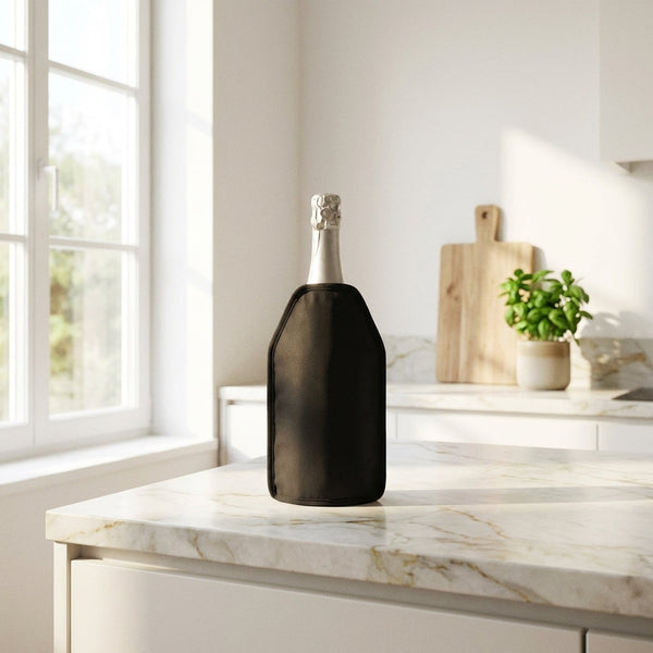 Napa - Lot De 2 Rafraîchisseurs De Bouteille Souple - Anthracite