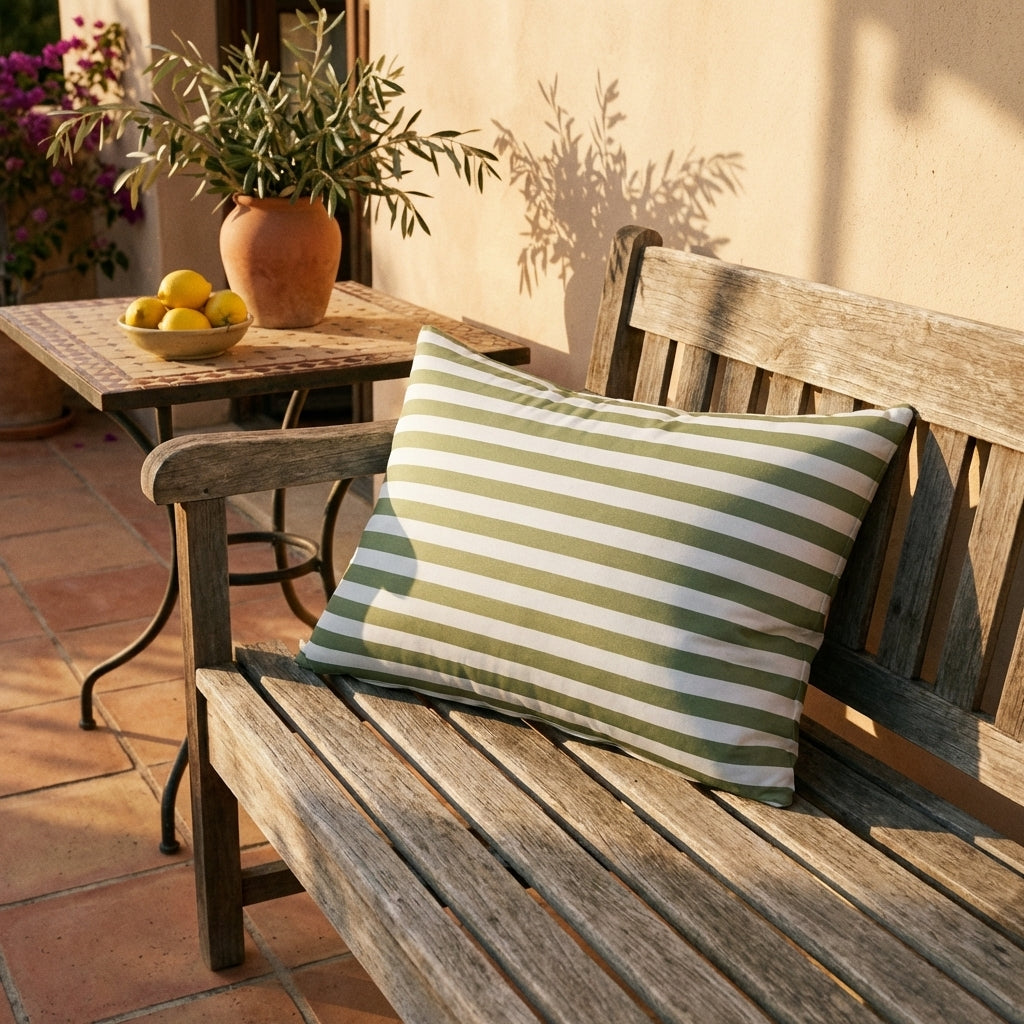 Austin - Coussin Gonflable Avec Taie D'oreiller - Olive