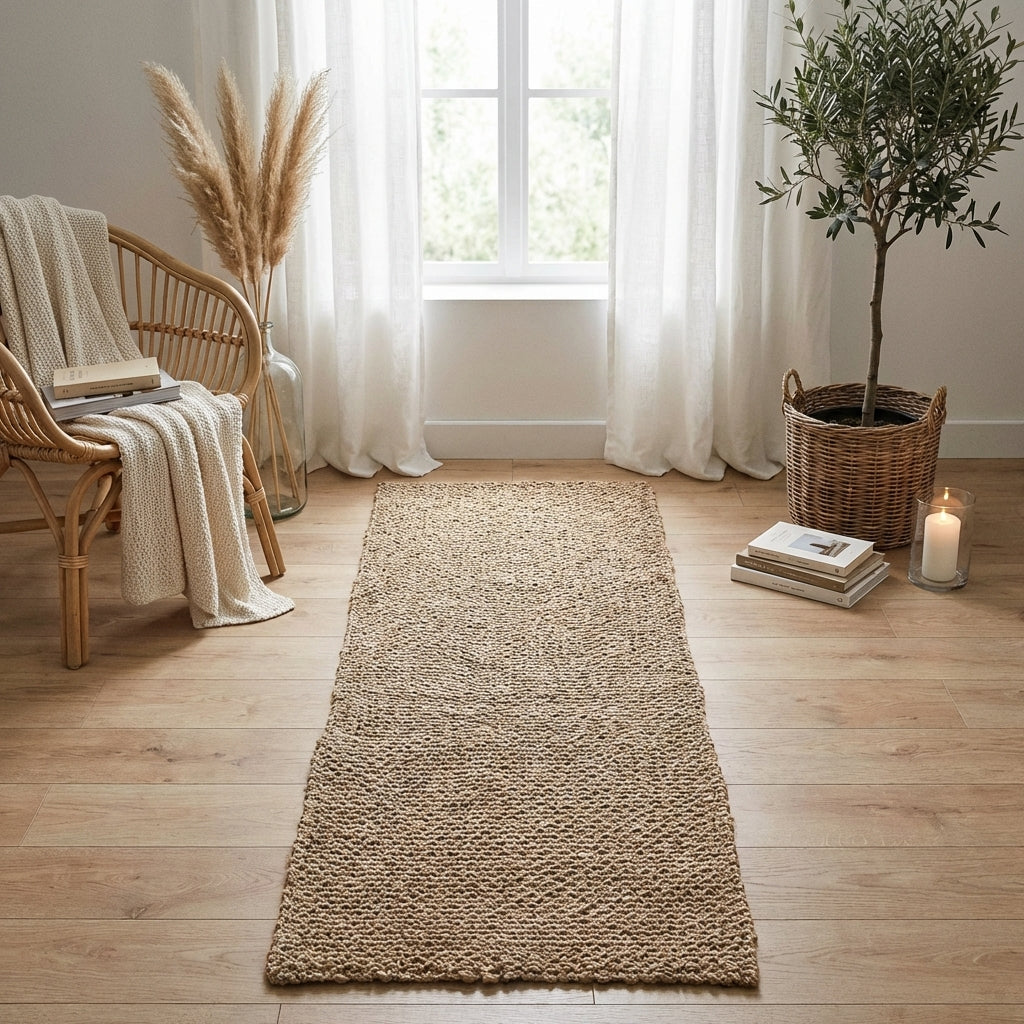 Le Chemin De Tapis Sizali - Naturel - 200x70
