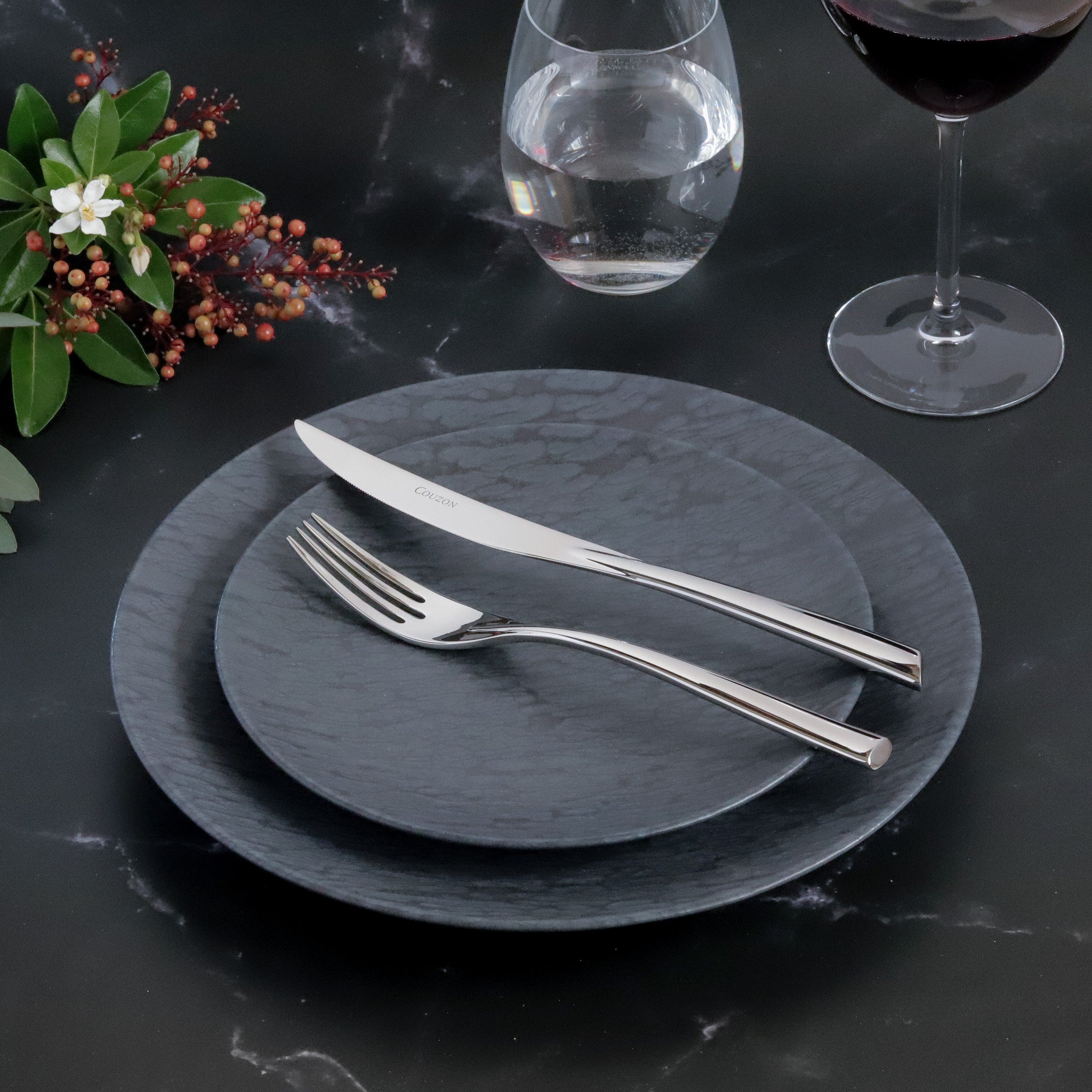 Distingo - Ménagère 24 Pièces - Acier Inoxydable - Inox