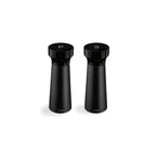 Fanny - Duo De Moulins Poivre & Sel Noir - Bois Teinté Noir - Noir