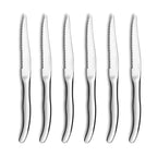 Virgule - Set 6 Couteaux Steak - Acier Inoxydable - Inox