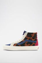 Baskets Montantes En Cuir Sk8-Hi 38 Dx - Noir Et Bleu Marine - Mixte
