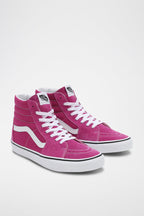 Baskets Montantes En Nubuck Sk8-Hi - Fuchsia - Mixte