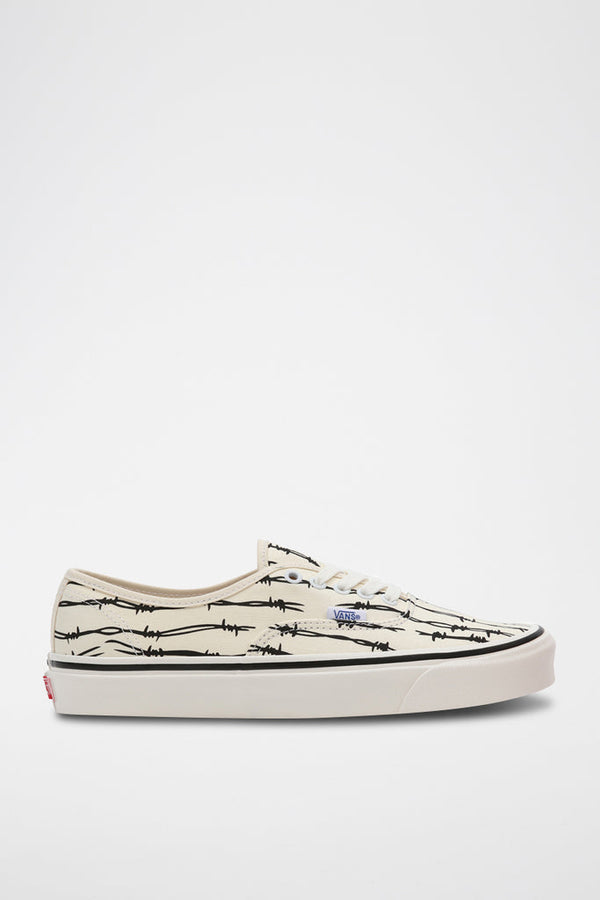 Baskets Authentic 44 Dx - Ecru Et Noir - Mixte
