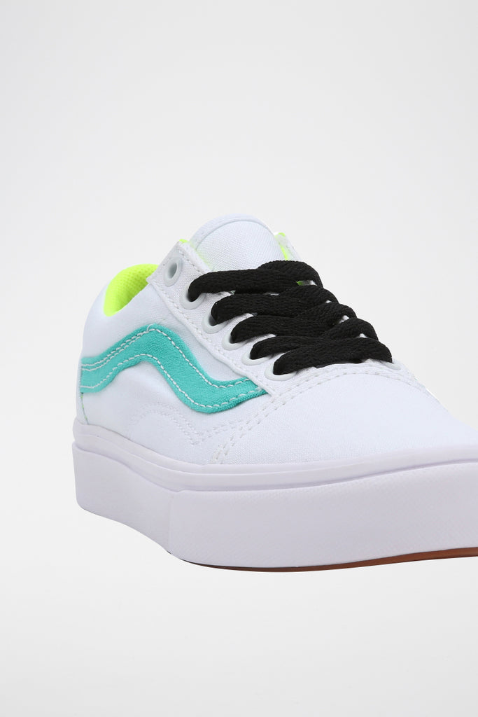 Baskets Comfycush Old Skool - Blanc - Enfant