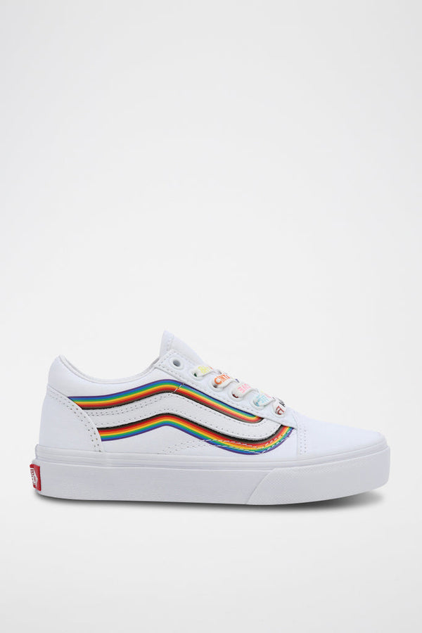 Baskets Old Skool - Blanc - Enfant