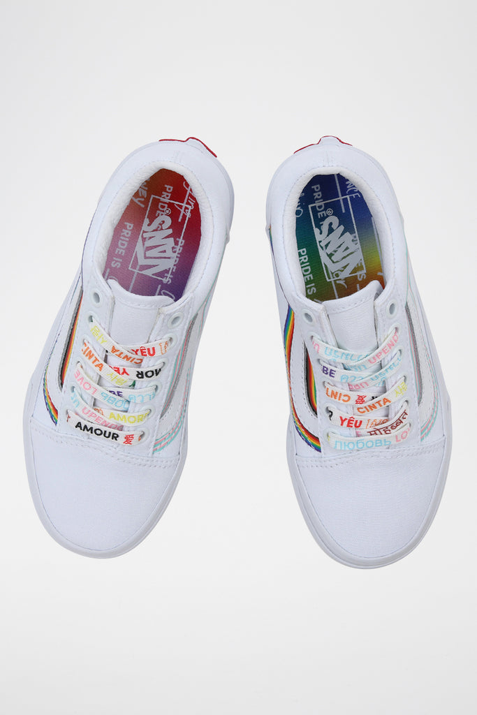 Baskets Old Skool - Blanc - Enfant