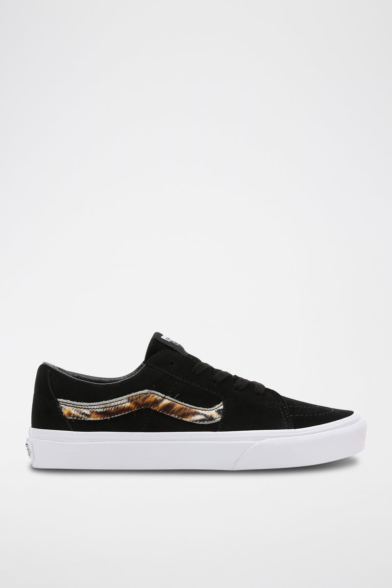 Baskets En Nubuck Sk8-Low - Noir - Mixte