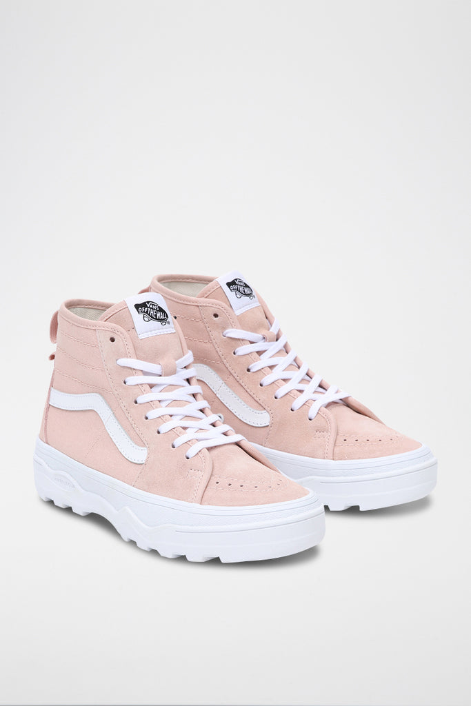 Baskets Montantes En Nubuck Sentry Sk8-Hi Wc - Rose - Mixte