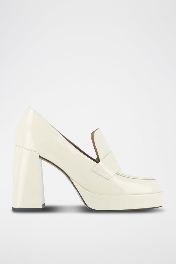 Jonak - Mocassins Bille Vernis - Ecru