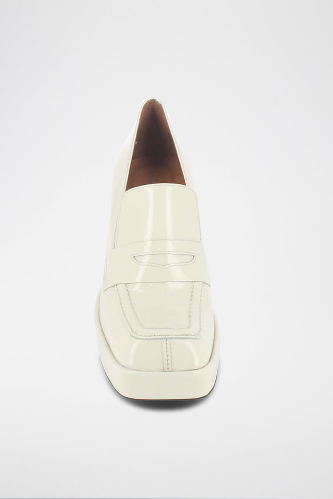 Jonak - Mocassins Bille Vernis - Ecru
