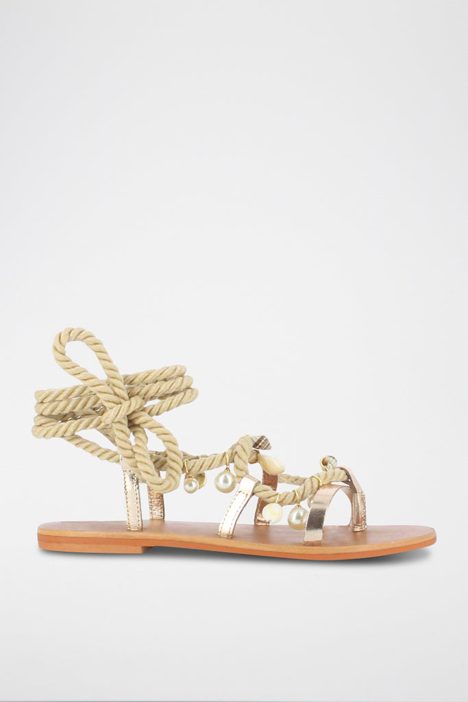 Jonak - Plagettes Wicko Cuir Metallise - Platine