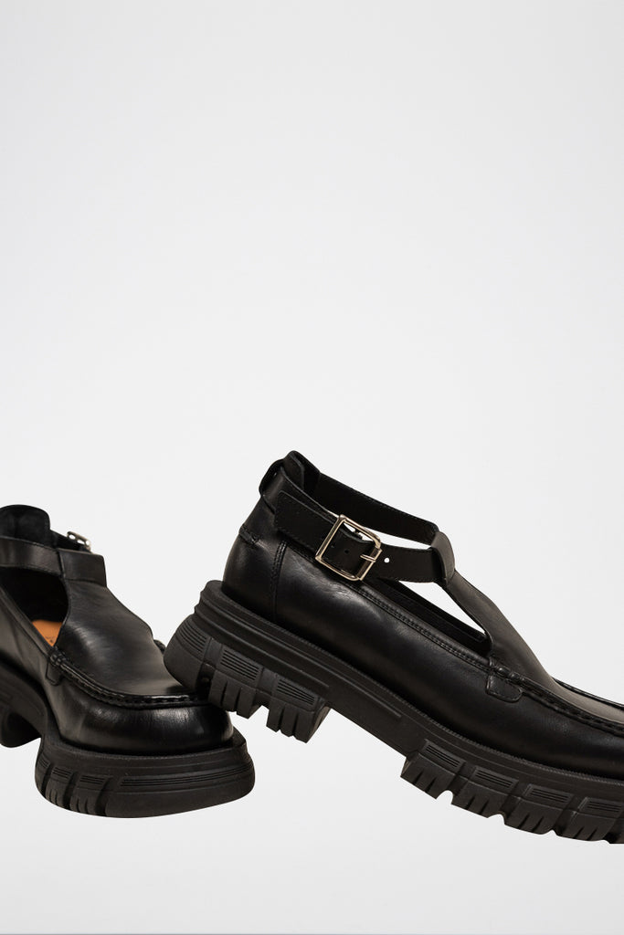 Jonak - Babies Diacre Cuir - Noir