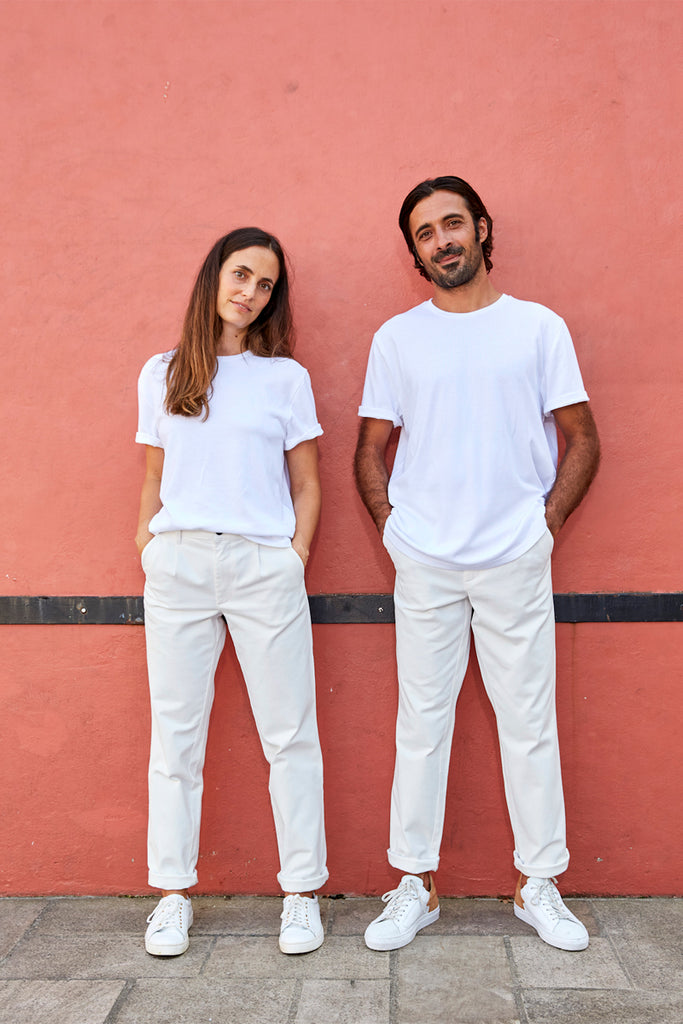 Cyrillus - Chino Blanc - Femme