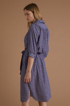 Robe midi Violet - Femme