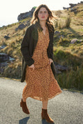 Robe longue Camel - Femme