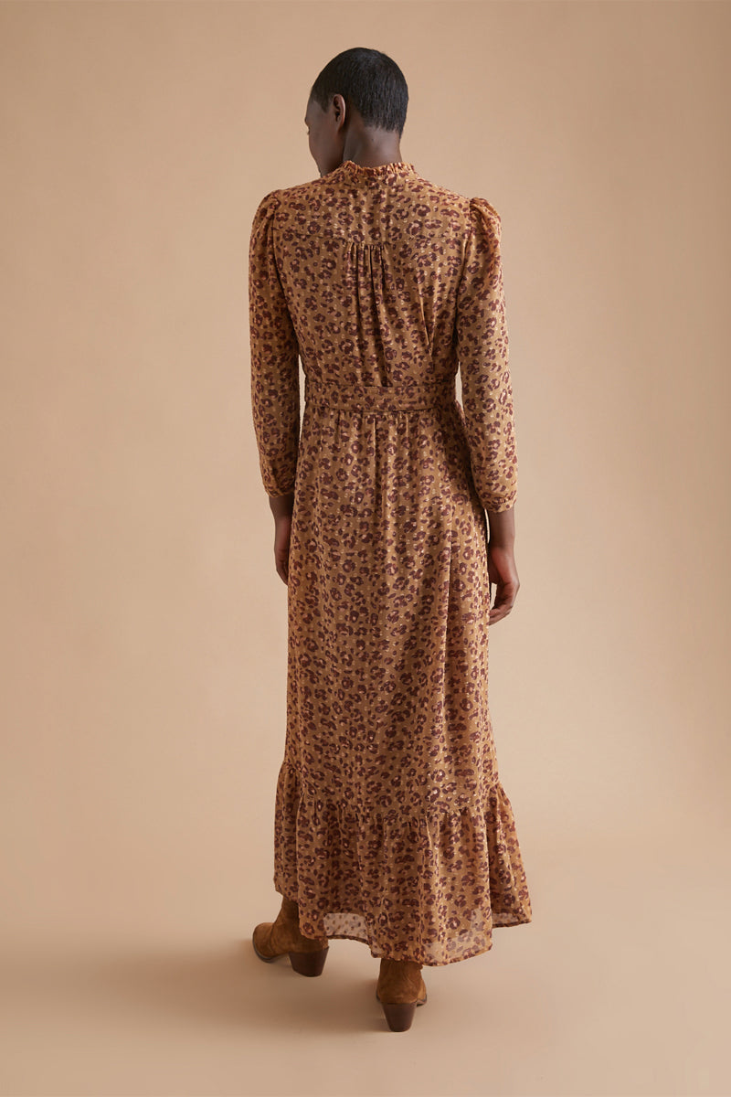 Robe longue Camel - Femme