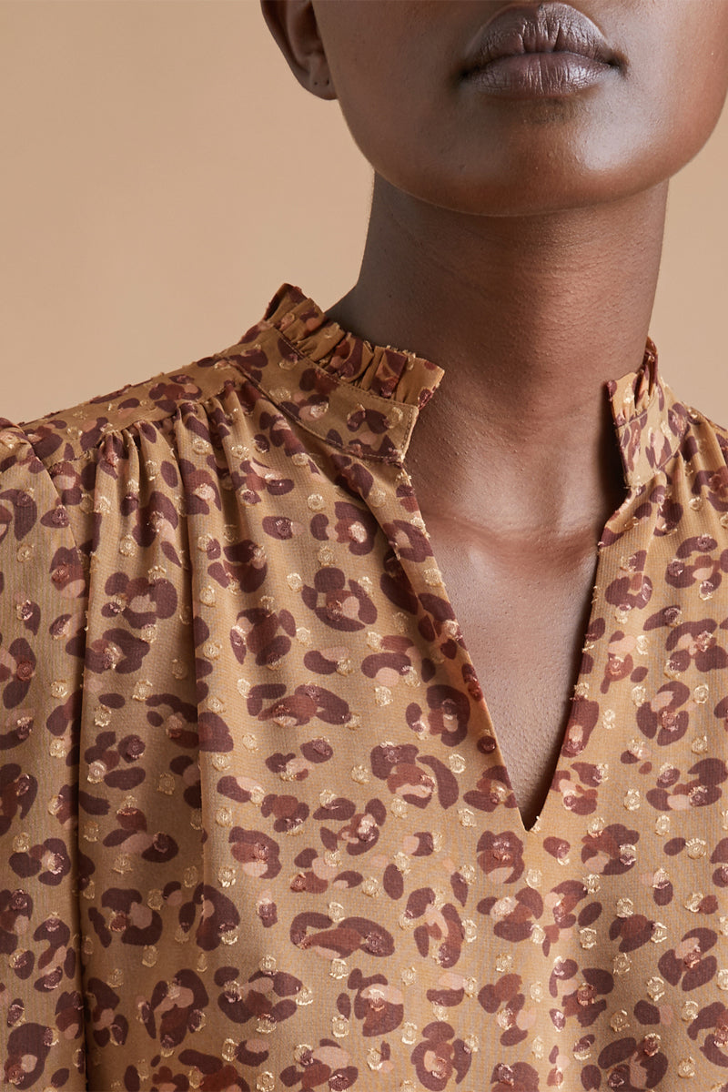 Robe longue Camel - Femme