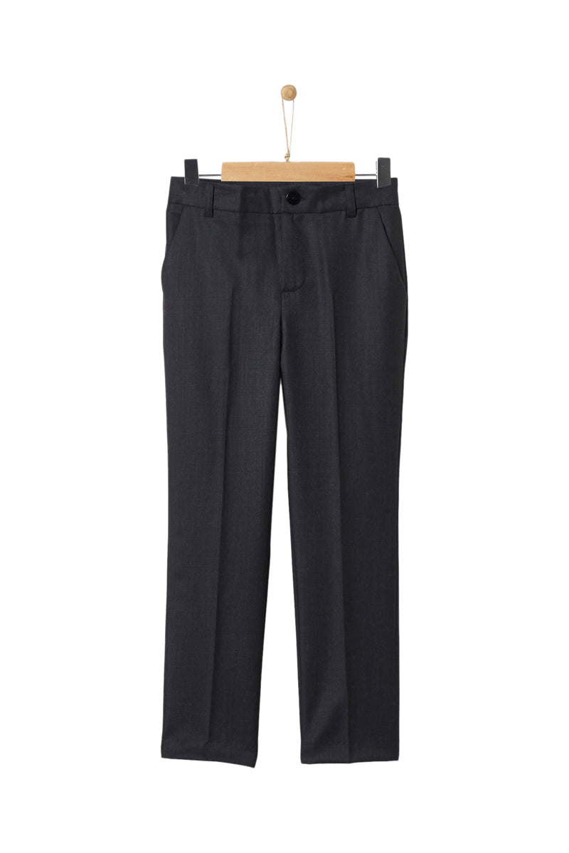 Pantalon en laine vierge Anthracite - Enfant