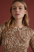 Pull Camel - Femme