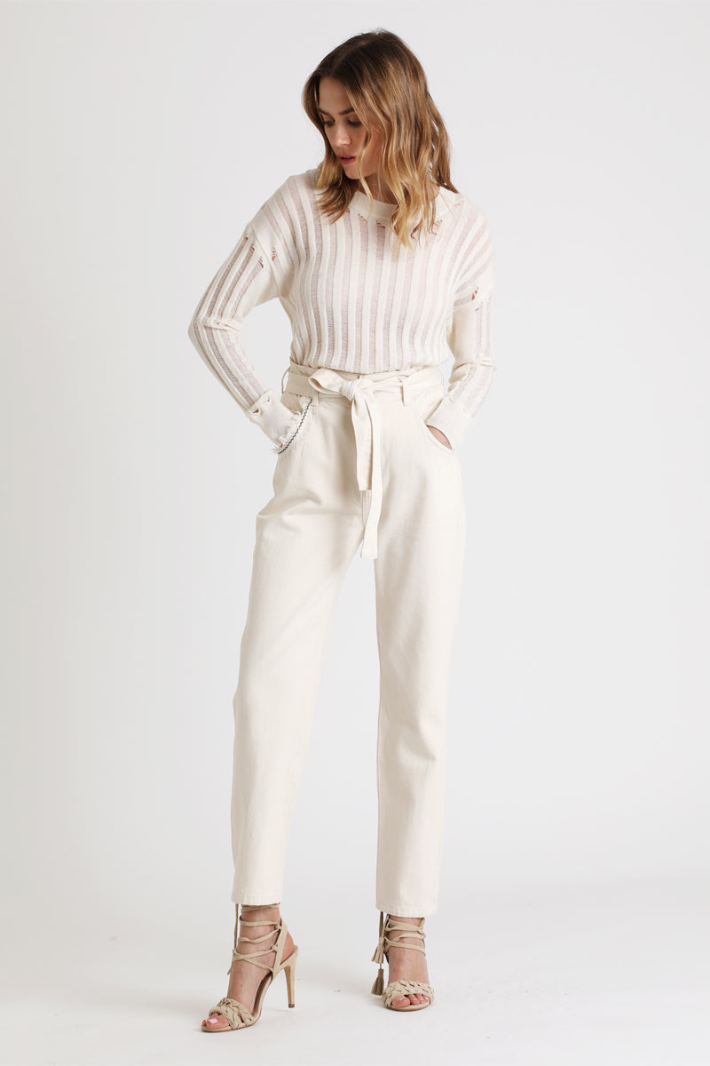 Pull Blanc