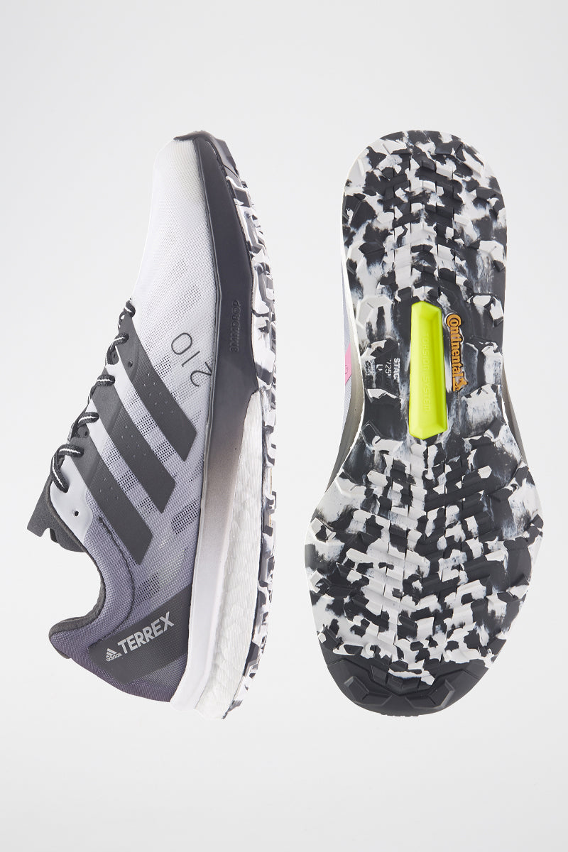 Chaussures Running Terrex Speed Ultra Trail Noir Et Gris - Femme