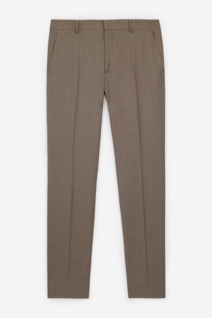 The Kooples - Pantalon Costume Beige En Laine - Homme